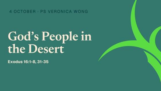 God’s People in the Desert