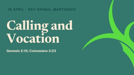 Calling and Vocation