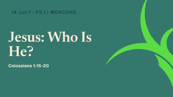 Who is Jesus?