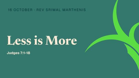 Less is More