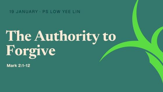 The Authority to Forgive