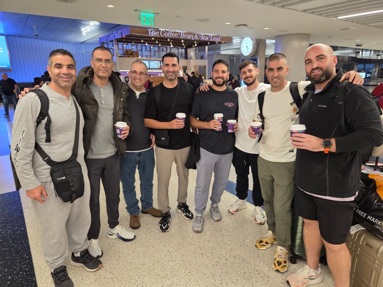 Men at the airport