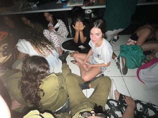 Jewmanity members on the floor