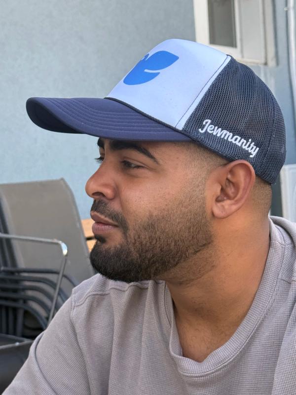 Black Trucker Hat - view 2