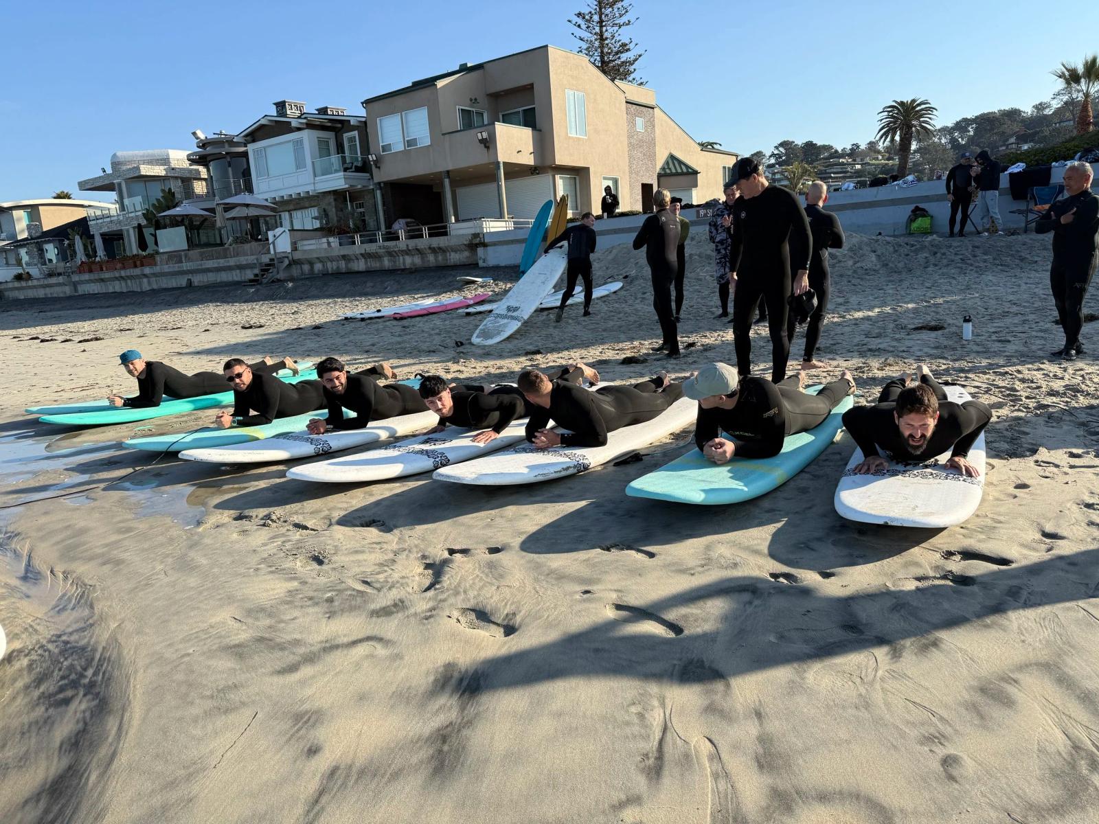 Jewmanity surf lesson