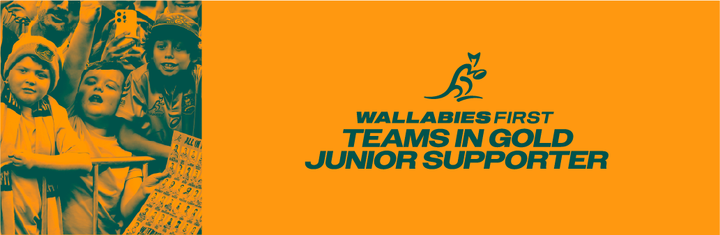 2026 TEAMS IN GOLD JUNIOR SUPPORTER Background