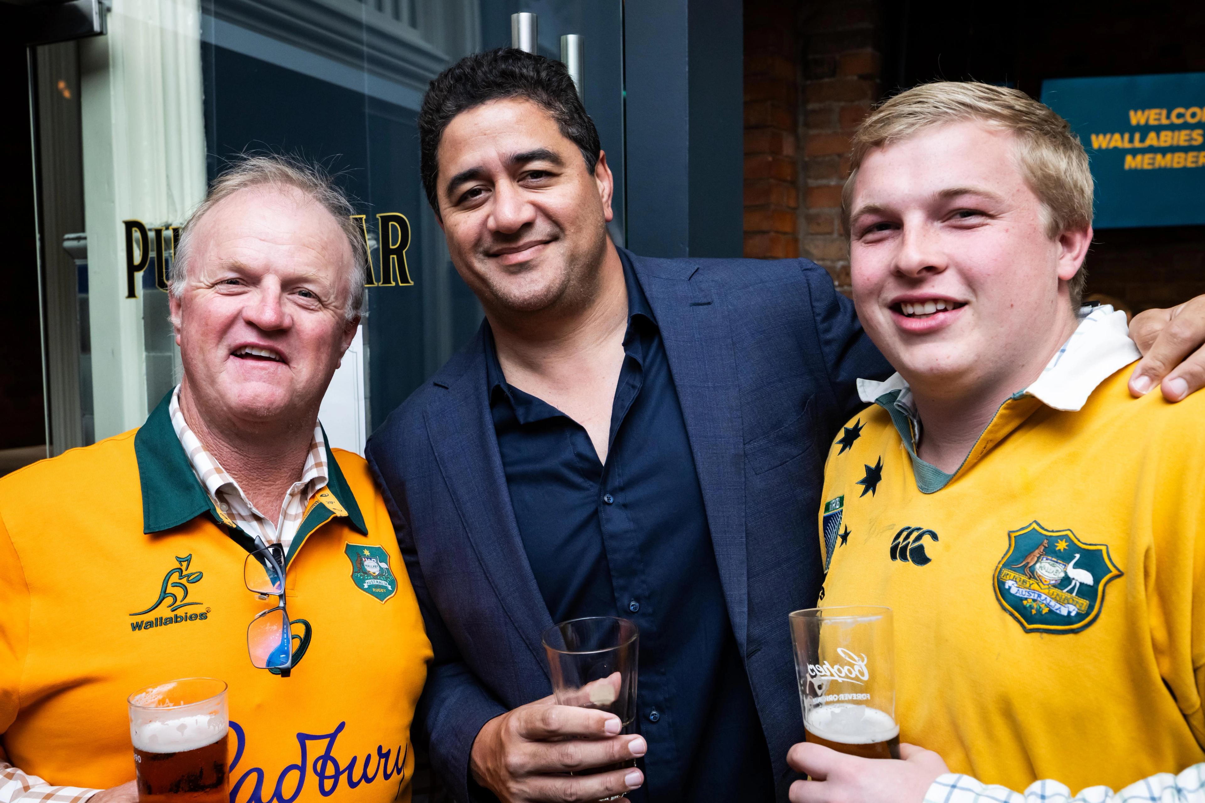Wallabies First Ireland Function Pass Background