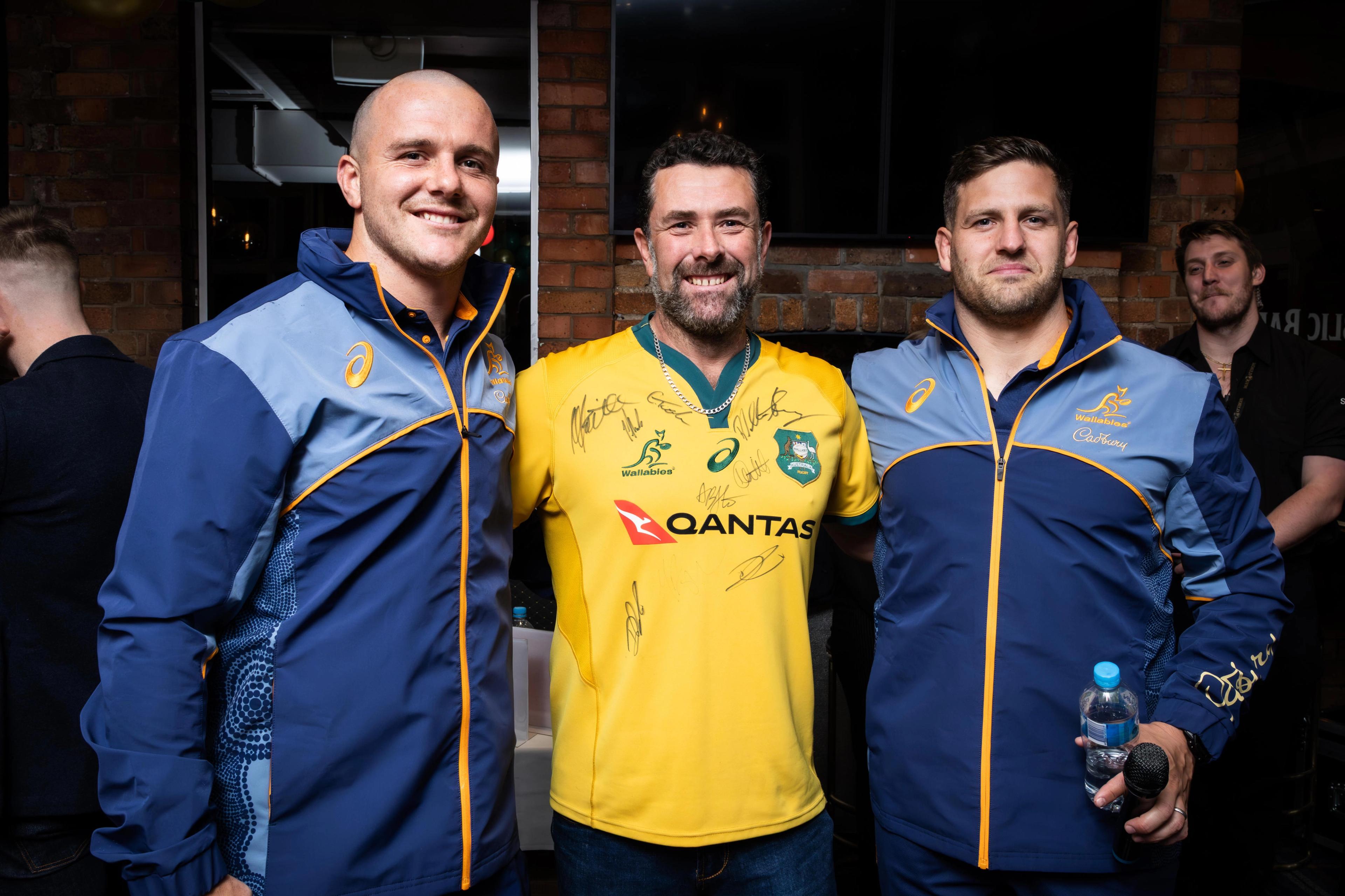 Wallabies First France Function Pass Background