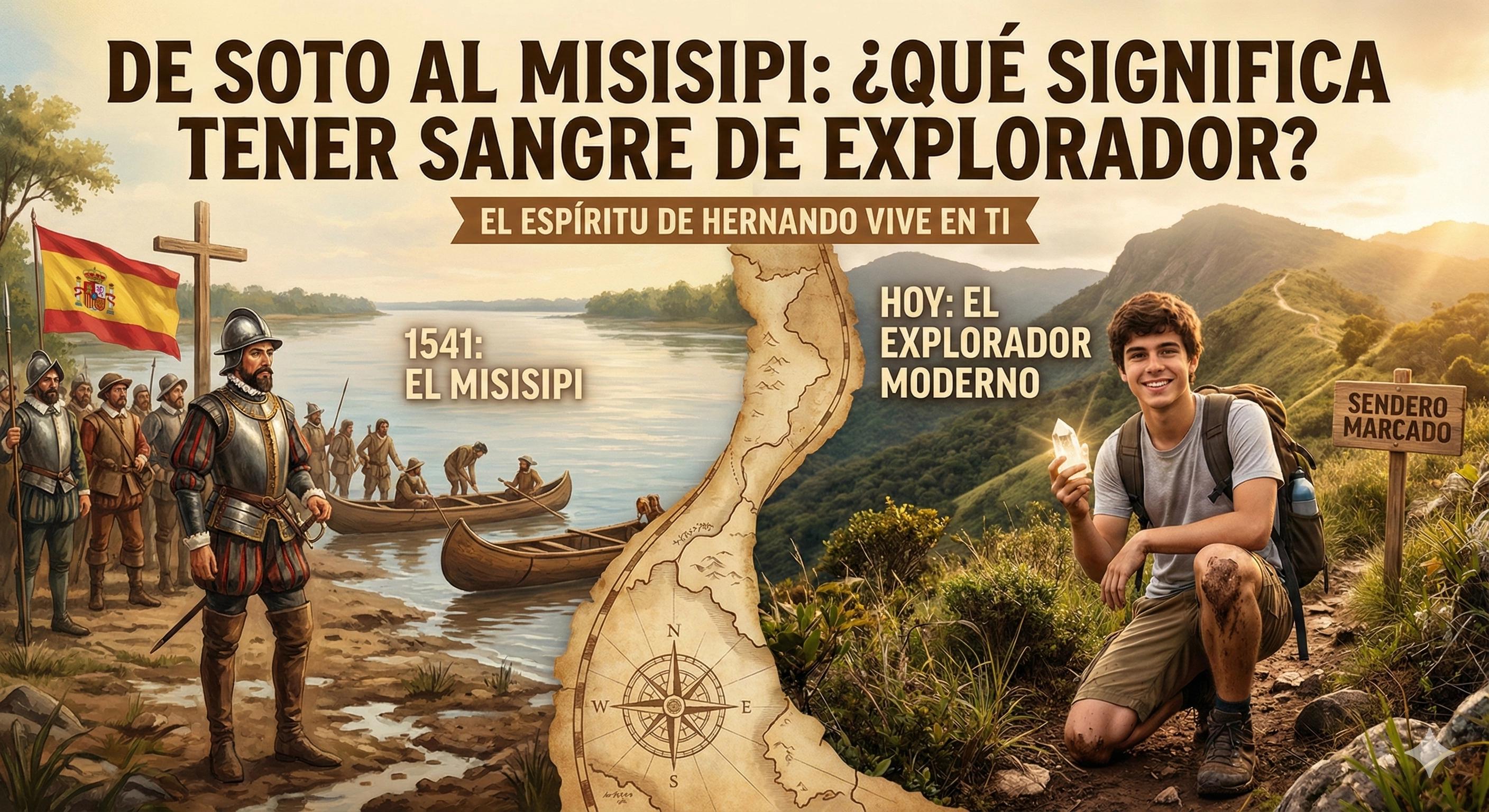 De Soto al Misisipi: ¿Qué Significa Tener Sangre de Explorador?