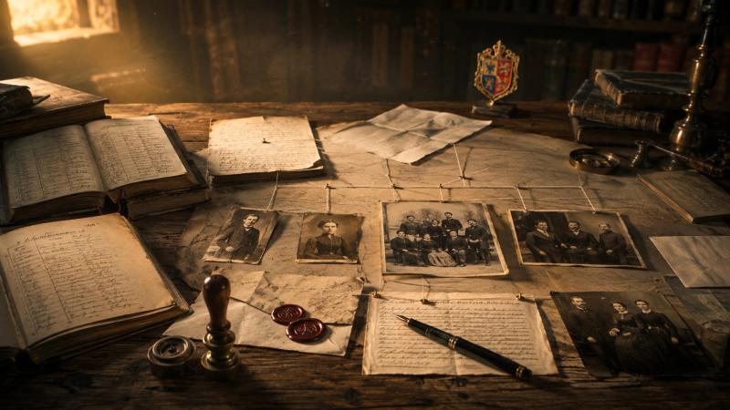 : el camino hacia un escudo pasa primero por demostrar la genealogía.