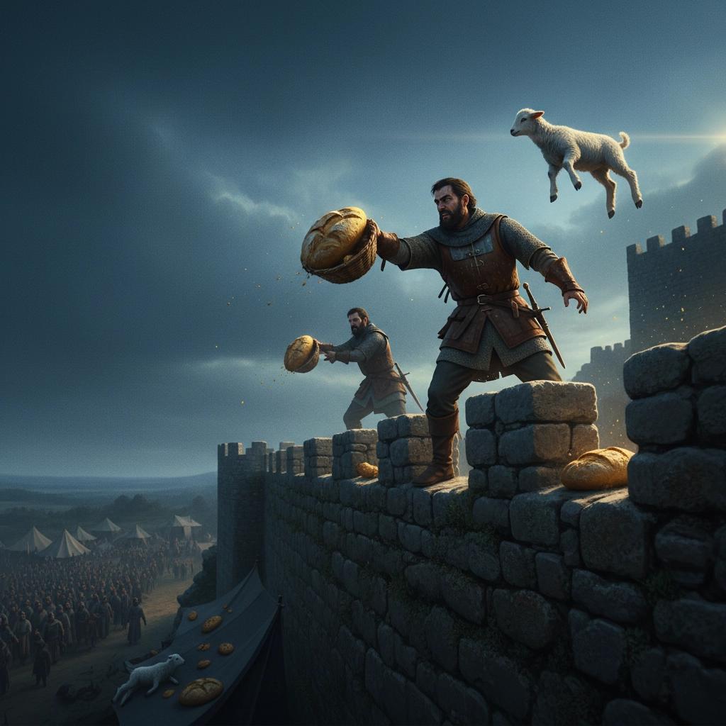 Cómo Engañar a un Ejército con Pan y un Cordero