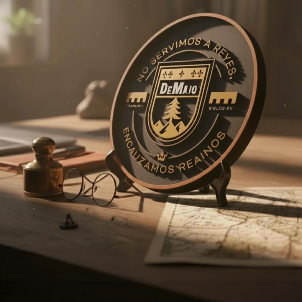 Escudo para escritorio Familia DeMaio