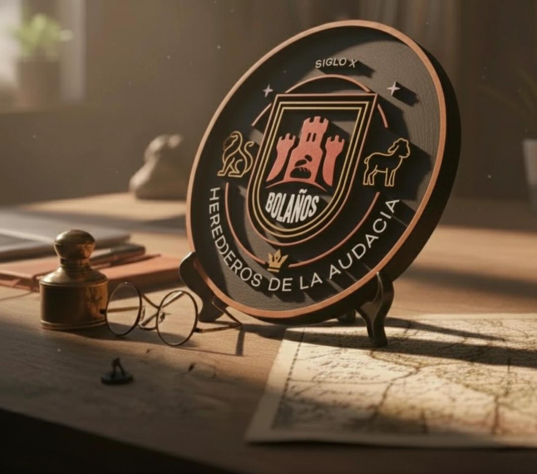 Escudo para escritorio Familia Bolaños