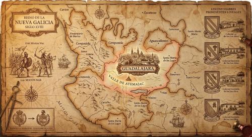 Génesis y Evolución Histórica de Jalisco: De la Nueva Galicia a la Consolidación del Federalismo Mexicano