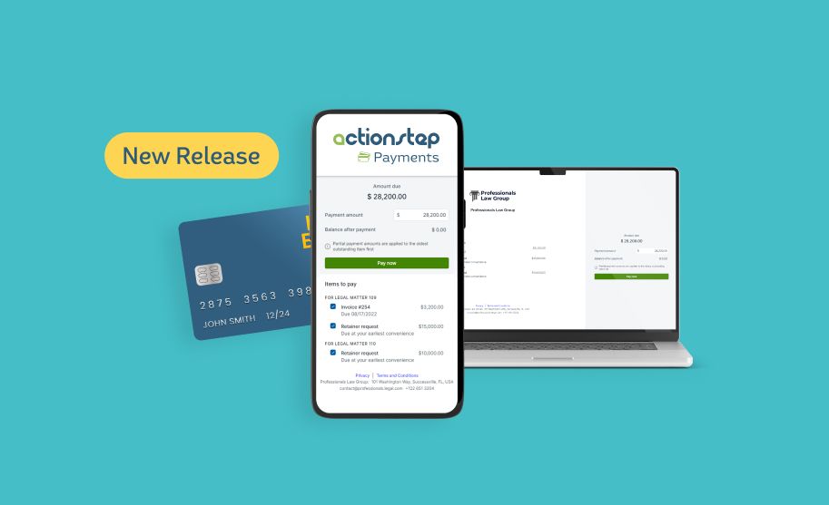 Actionstep Unveils New Built-in Payments Solution – Actionstep Payments
