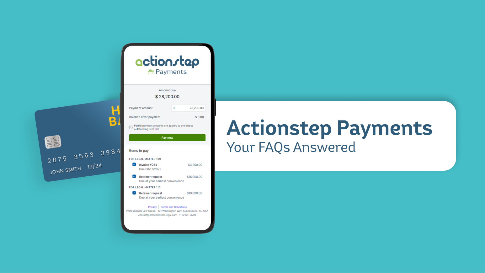Actionstep Payments: Your FAQs Answered