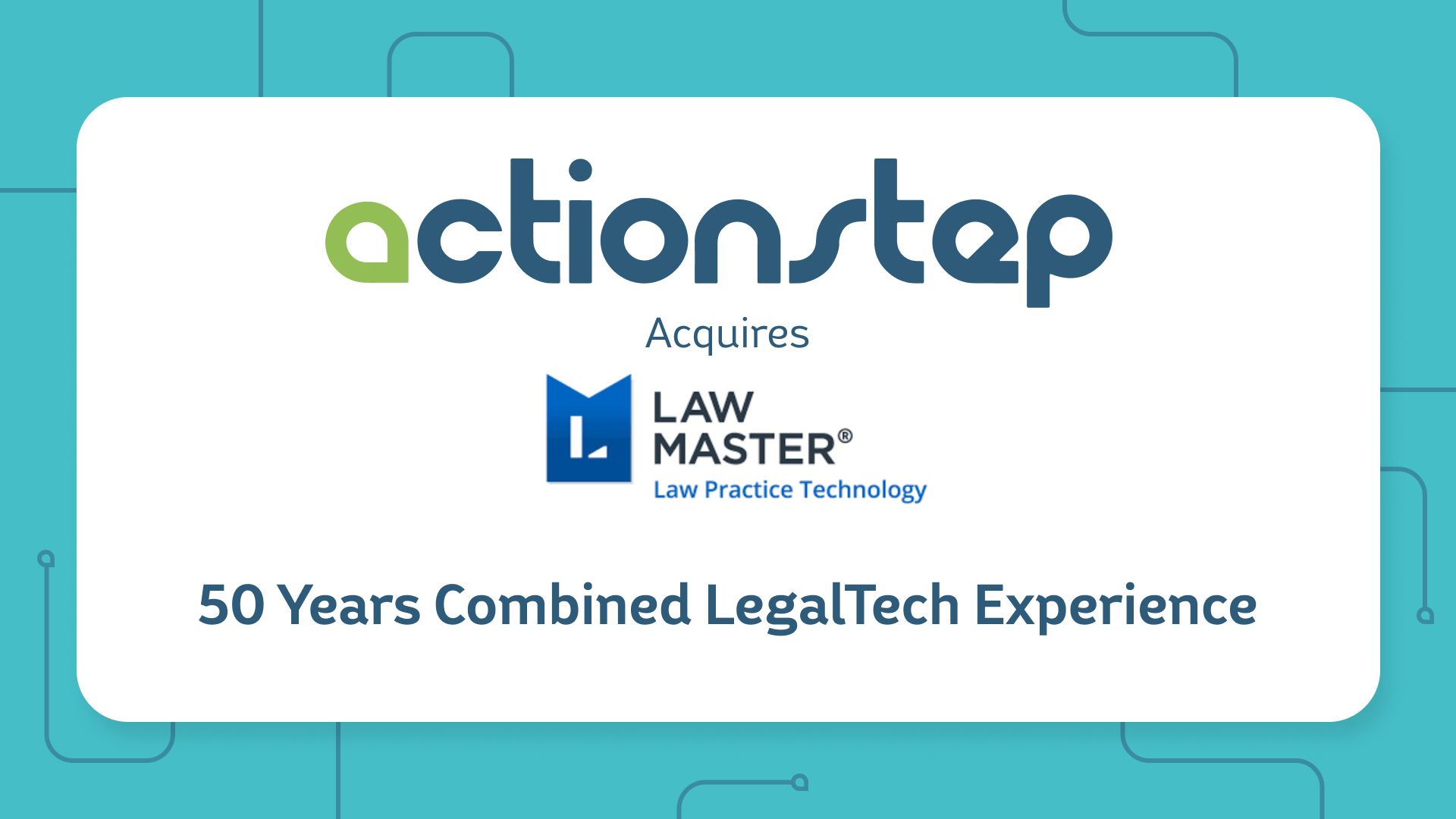 Actionstep Acquires Legal Software Company LawMaster 