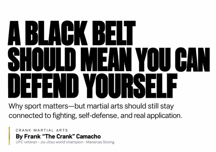 A Black Belt Should Mean You Can Defend Yourself