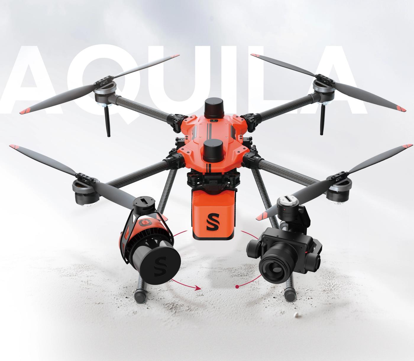 EasyMapper Duo austauschbare Gimbal-Nutzlast