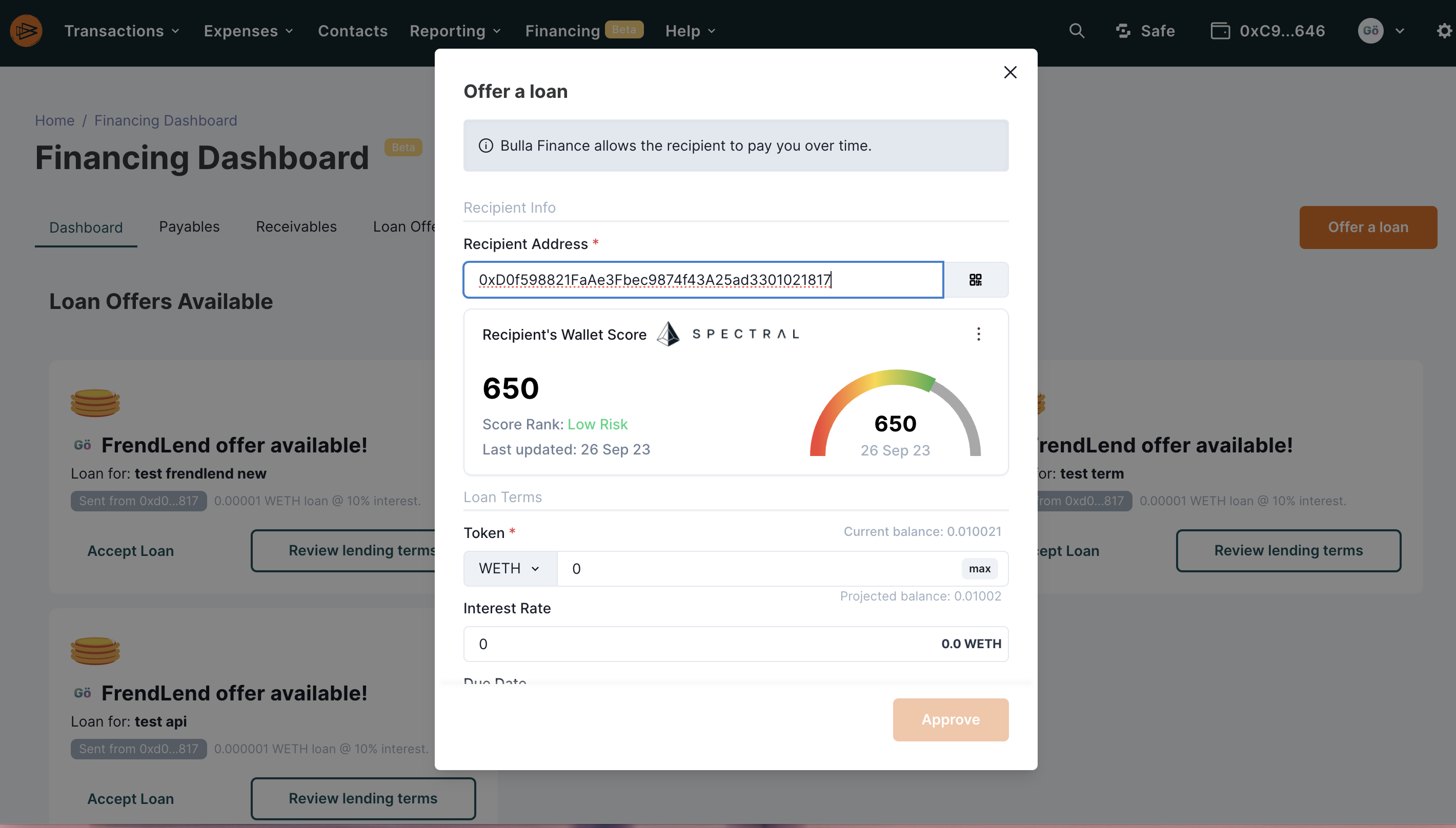 We've integrated Spectral into Bulla's lending solutions!