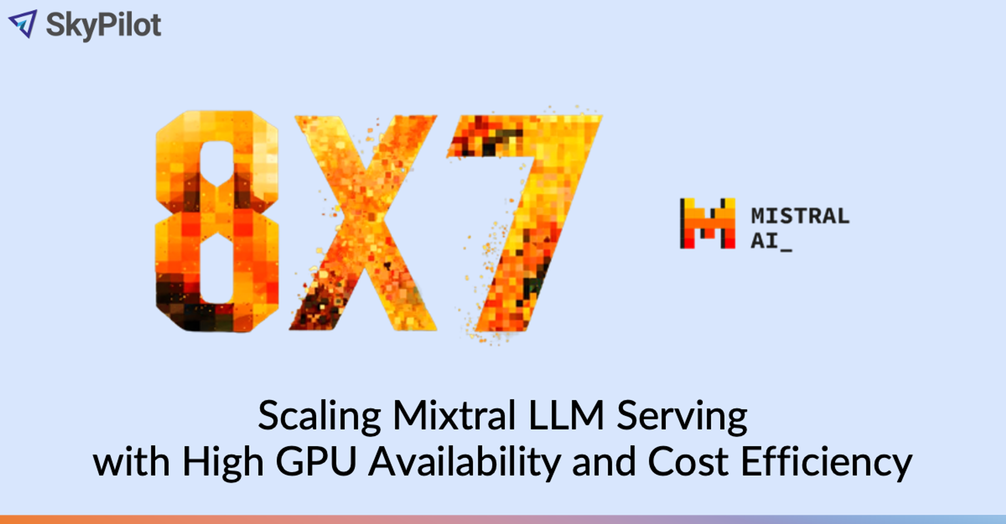 Scaling Mixtral LLM Serving with High GPU Availability and Cost Efficiency