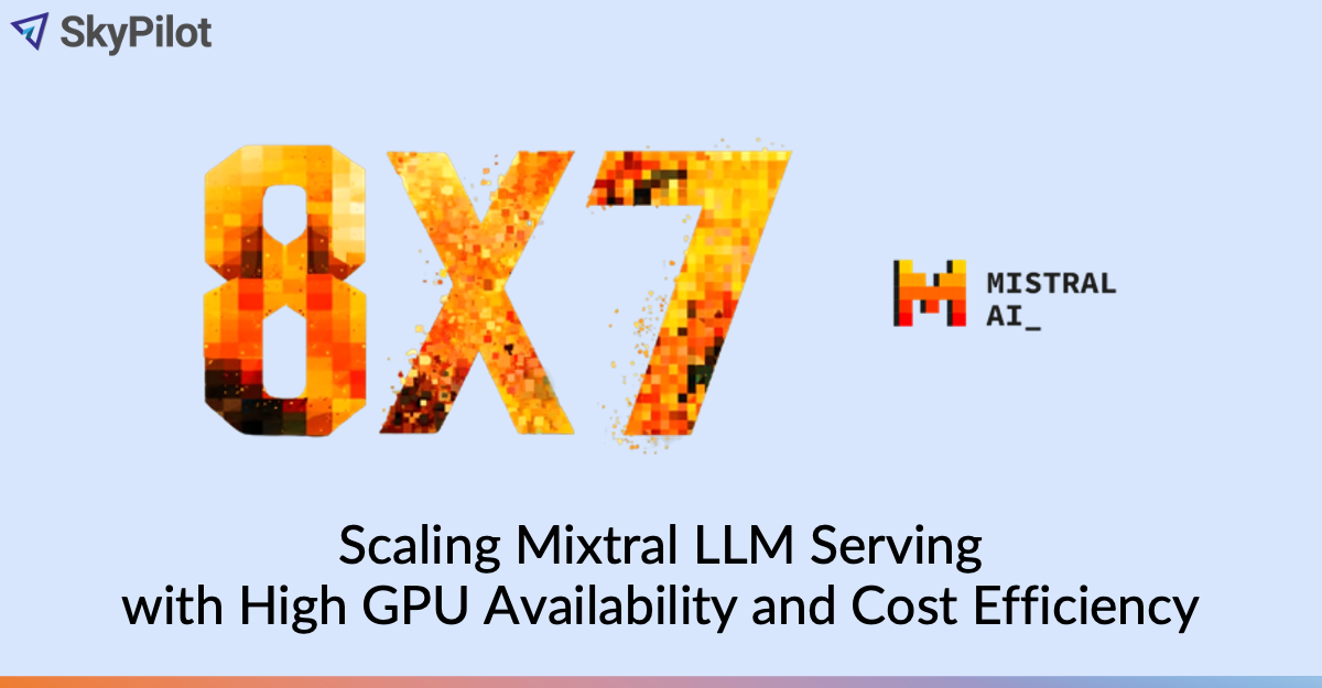 Scaling Mixtral LLM Serving with High GPU Availability and Cost Efficiency