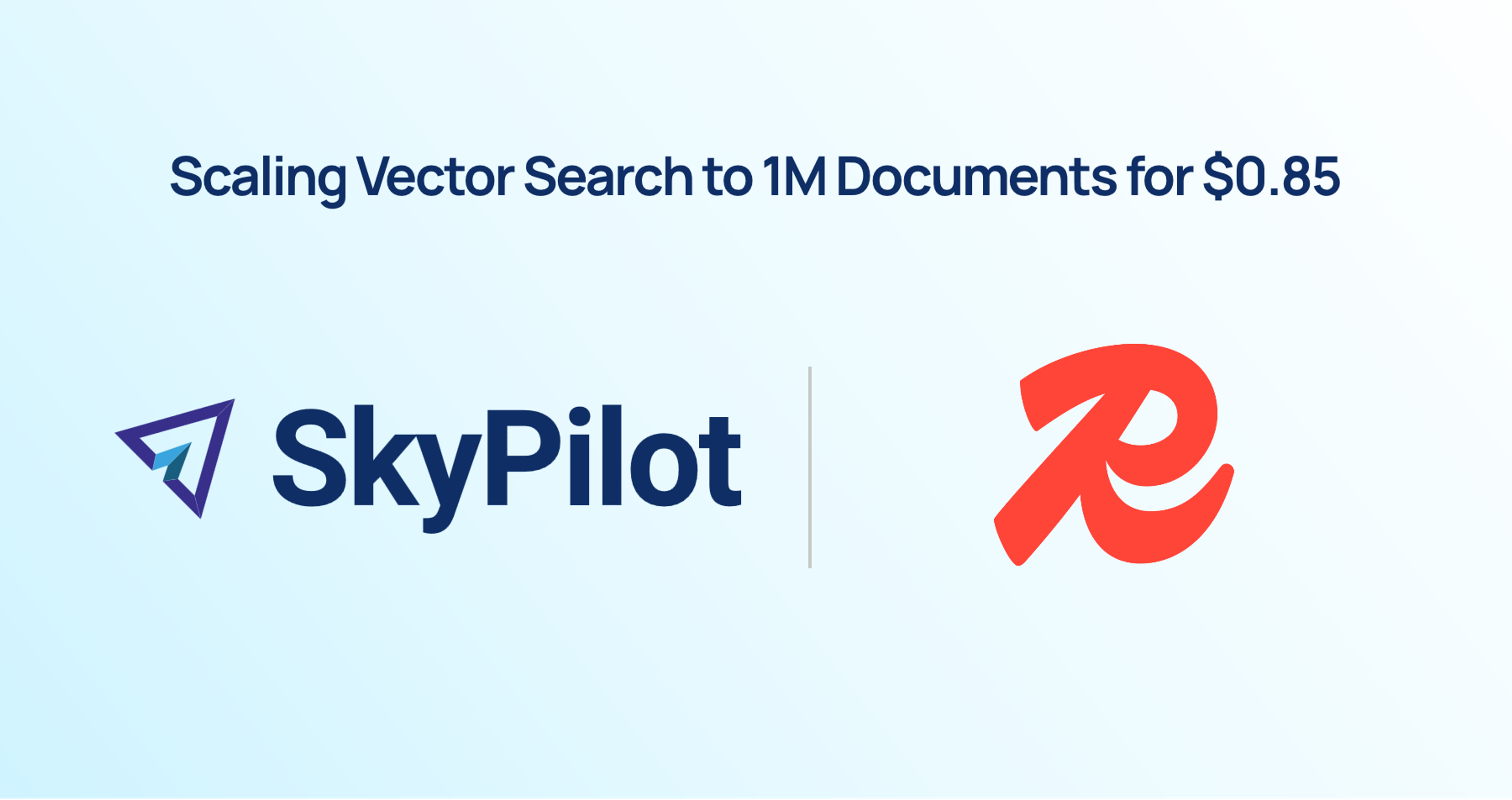 Scaling Vector Search to 1M Documents for $0.85