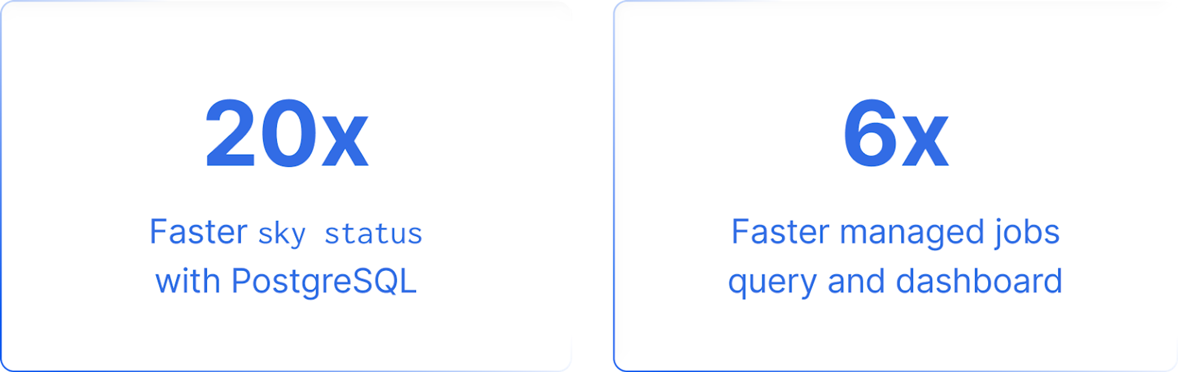 performance improvements