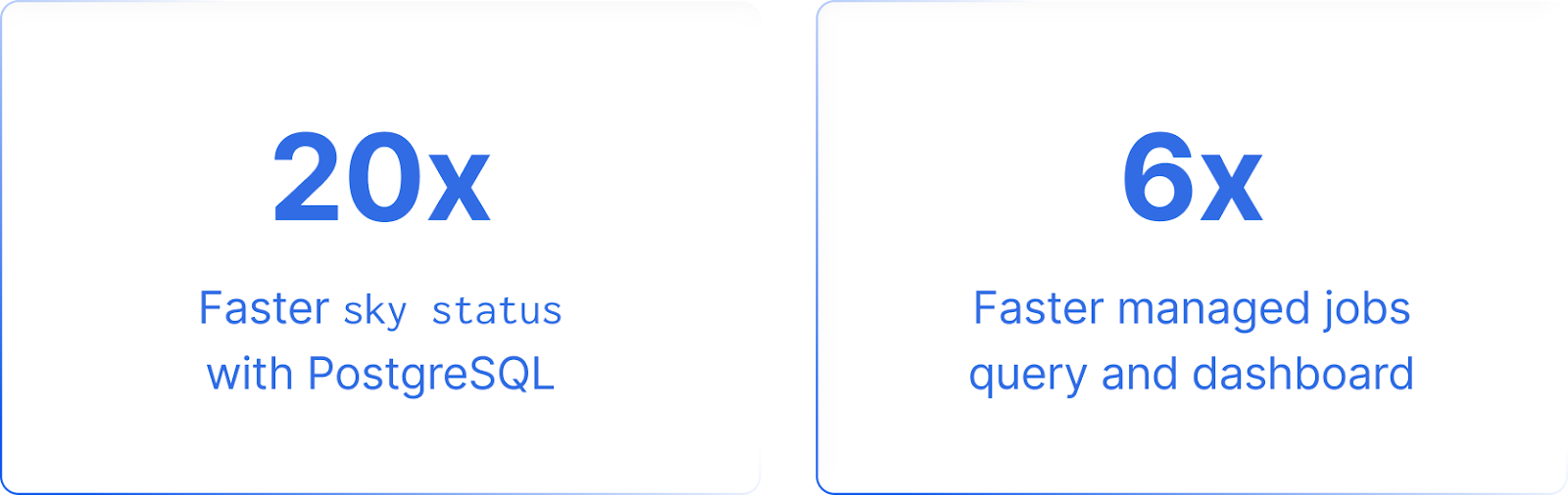 performance improvements