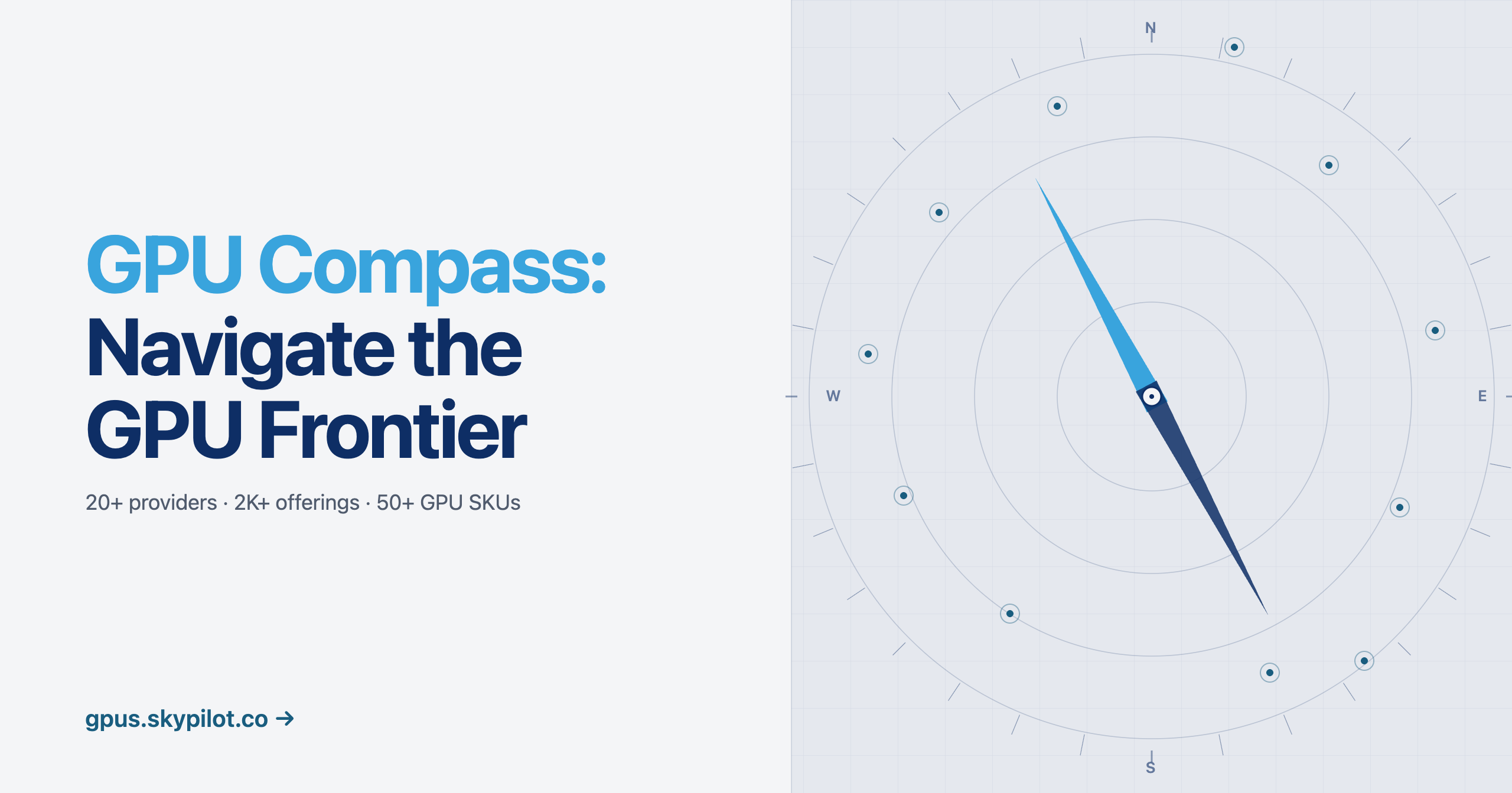 GPU Compass: Navigate the GPU Frontier Across 20+ Clouds & 2K ...