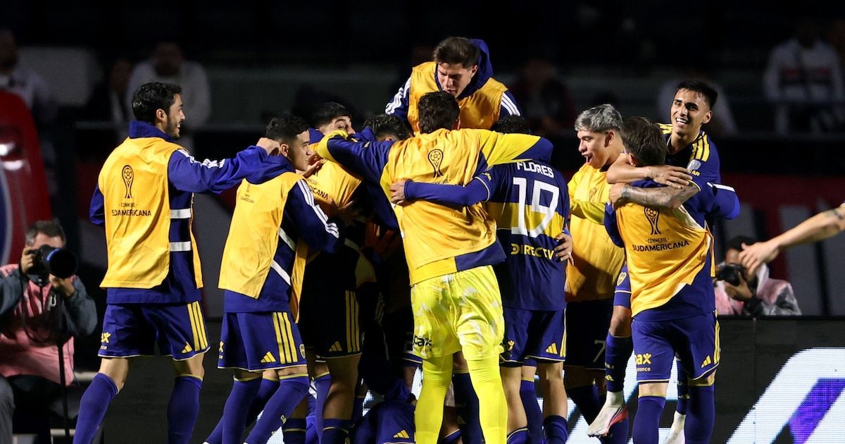 Boca igualó 1-1 con San Pablo y avanzó a semifinales
