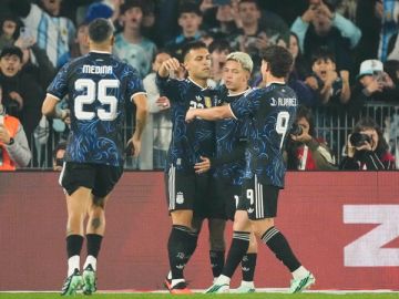 Argentina goleó 7-0 a Burkina Faso en un amistoso en el Monumental