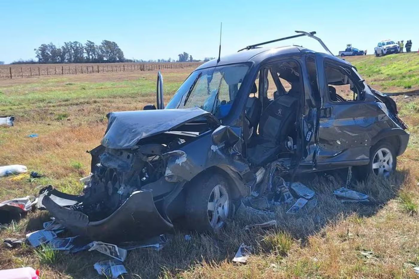 Accidente ruta Córdoba - Rosario