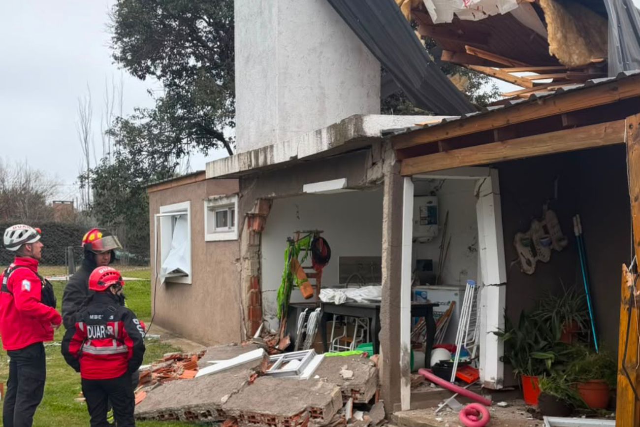Explosión en vivienda de Villa del Dique causó daños estructurales