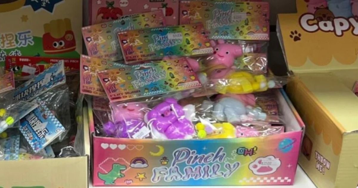 Prohíben en todo el país los juguetes Squishy Pinch Family por ftalatos