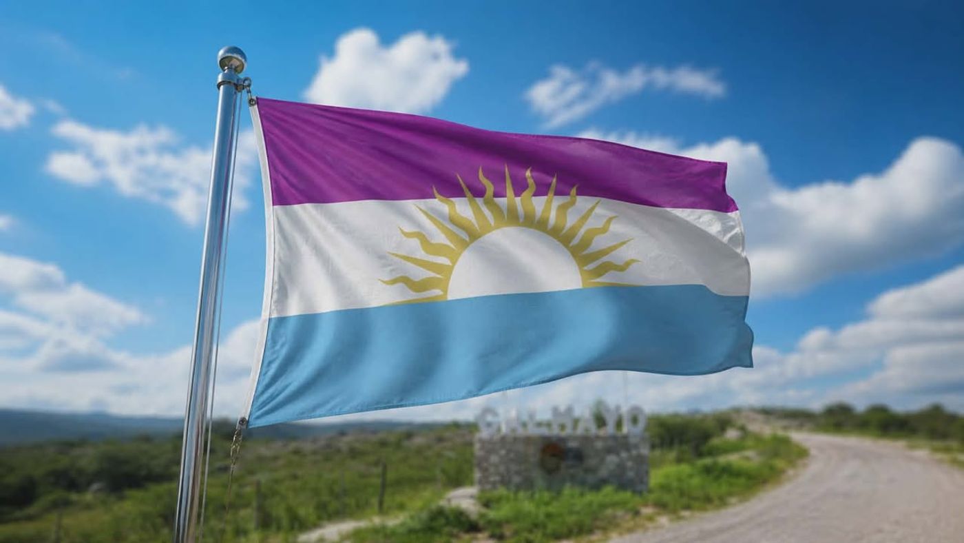 Bandera de Calmayo