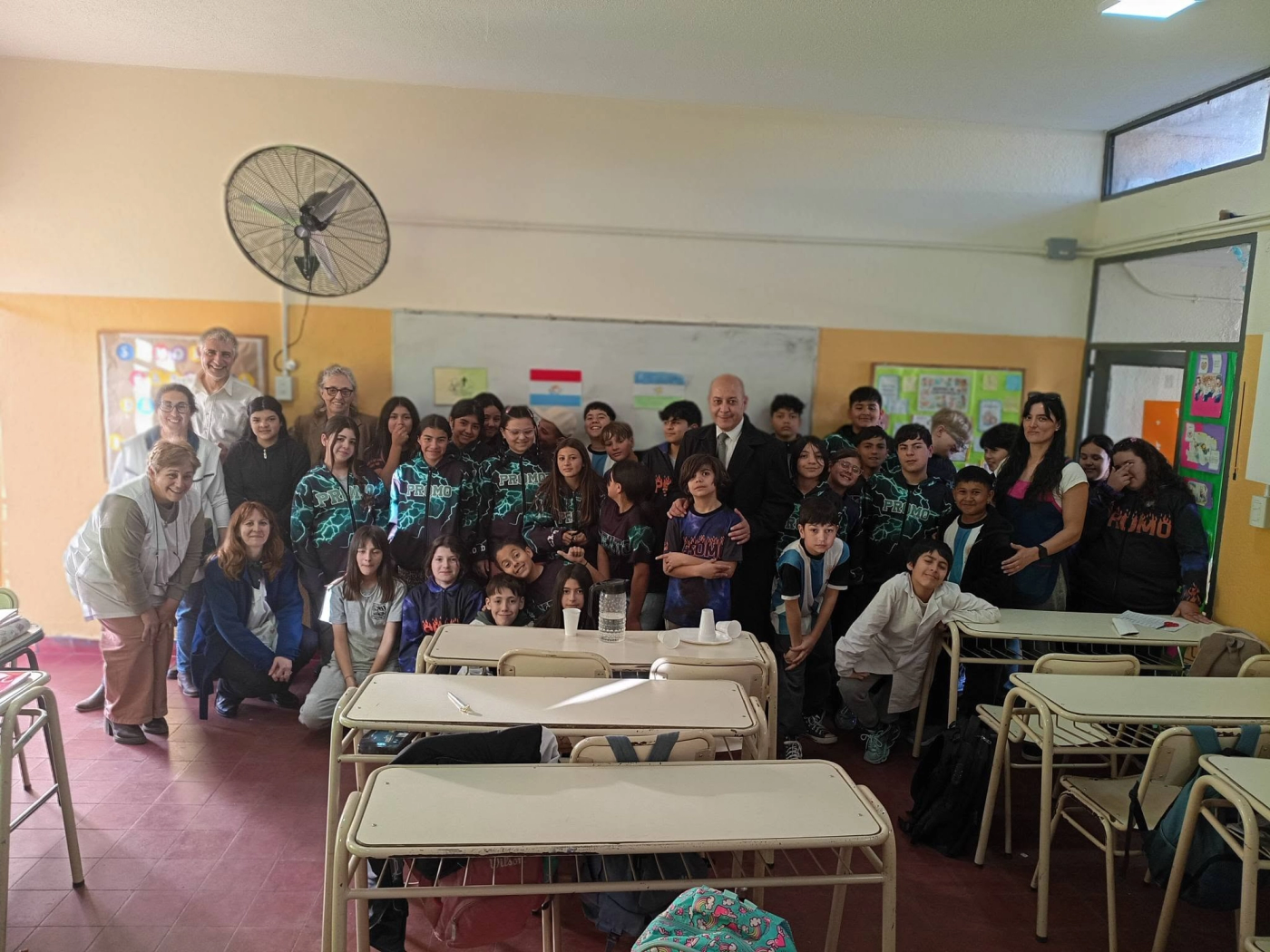 Alumnos - Bandera de Santa Rosa y Yacanto