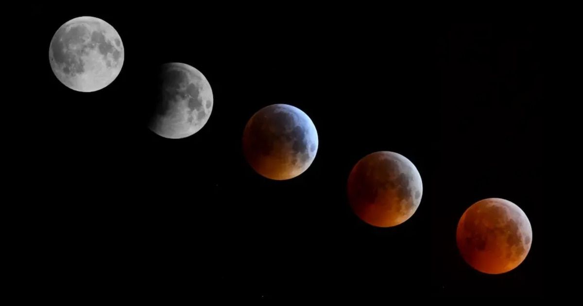 El eclipse lunar 'Luna de Sangre' ya se observa en Argentina