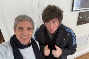 Javier Milei y Luis Caputo