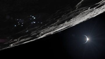 Microbios terrestres pueden sobrevivir en regiones de la Luna