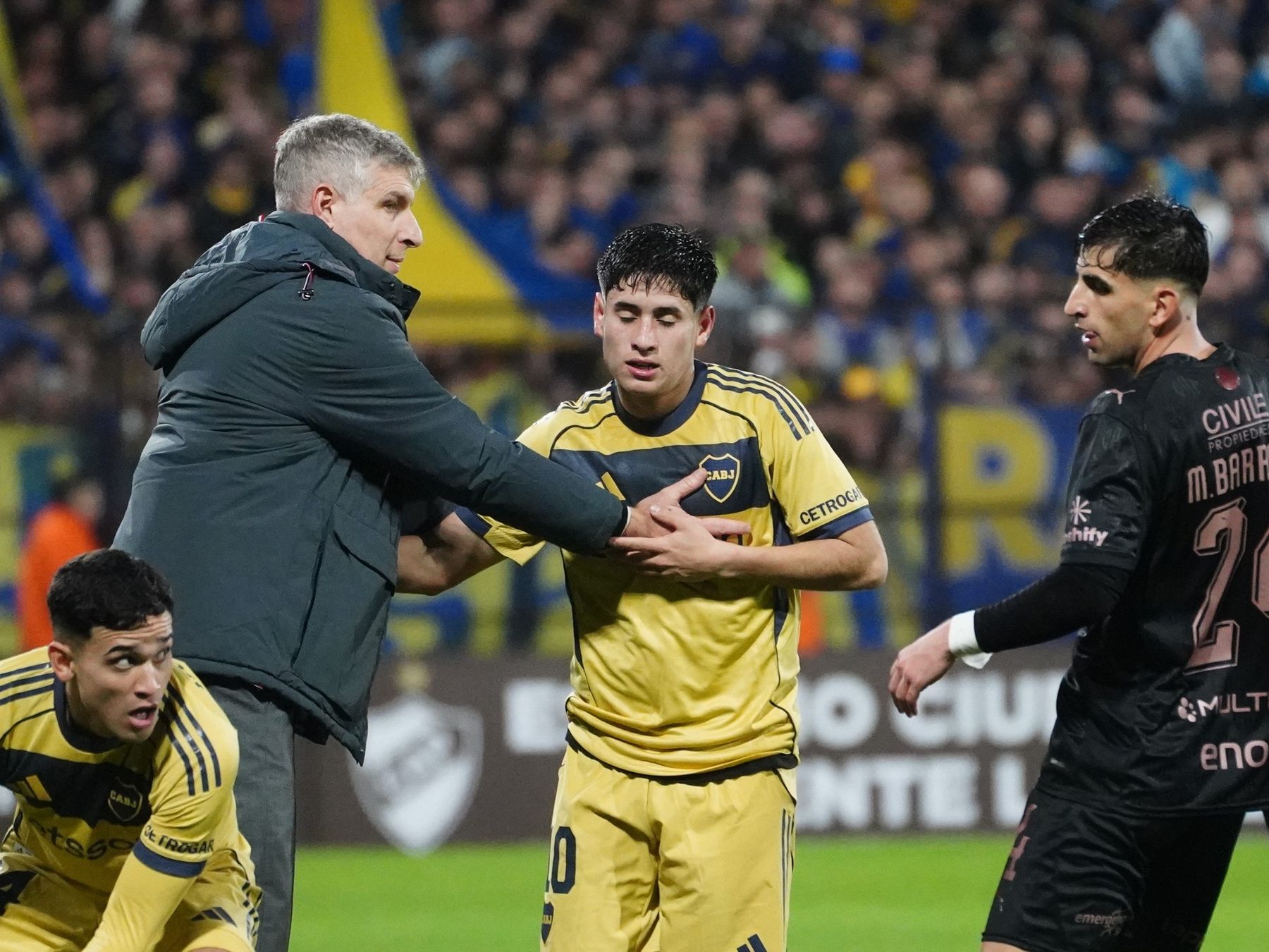 Merentiel volvió al gol y Boca rescató un empate ante Platense
