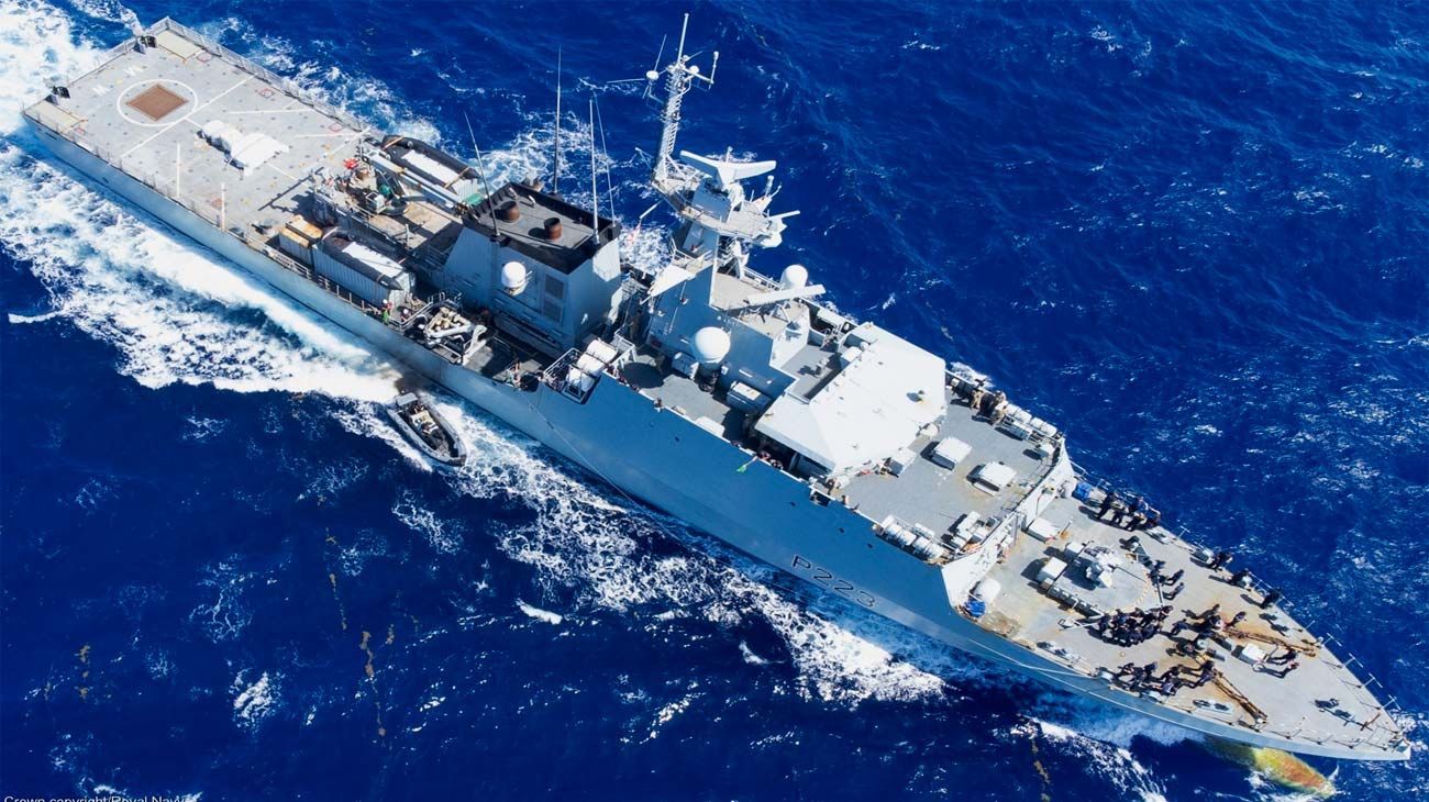 El jefe de la Armada británica califica a Rusia como su mayor amenaza