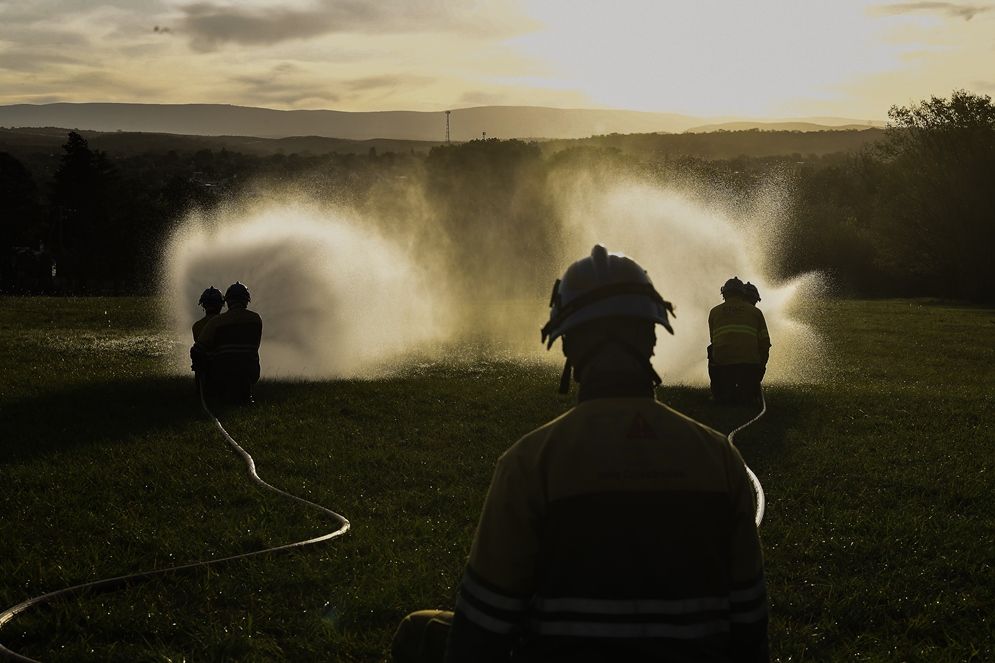 Incendio forestal en Villa Yacanto moviliza a bomberos y al ETAC