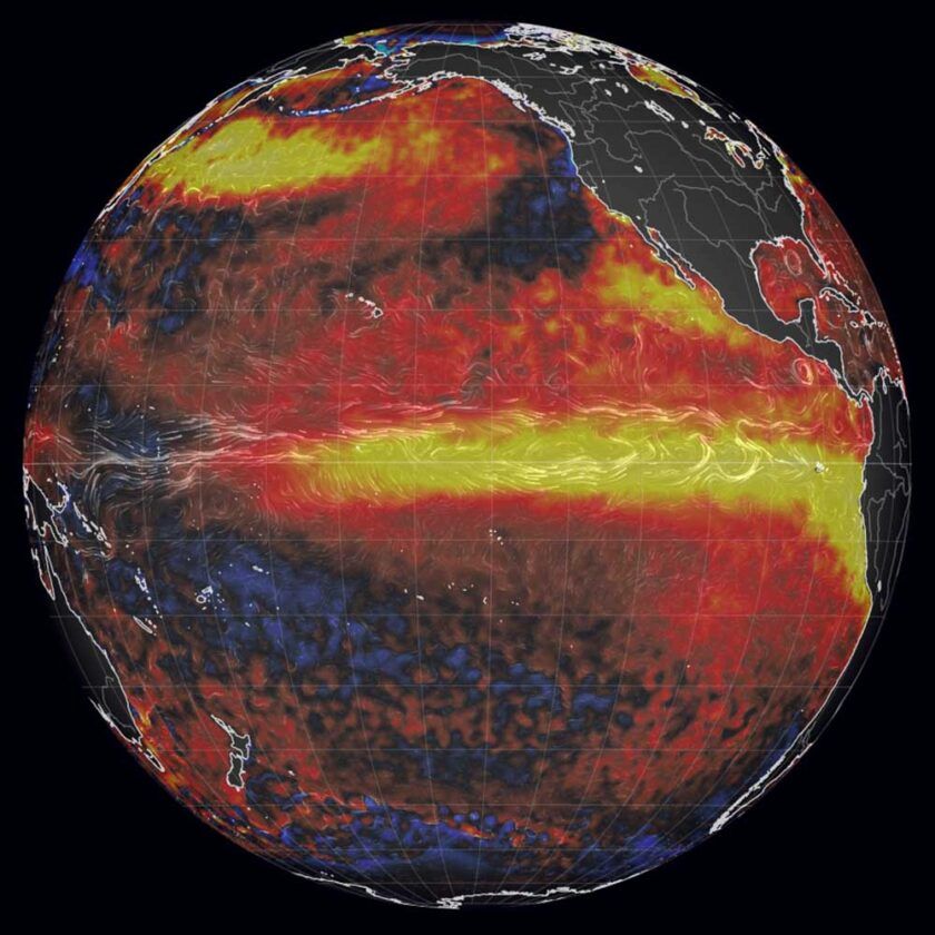 La NOAA prevé un El Niño histórico con 69% de probabilidad