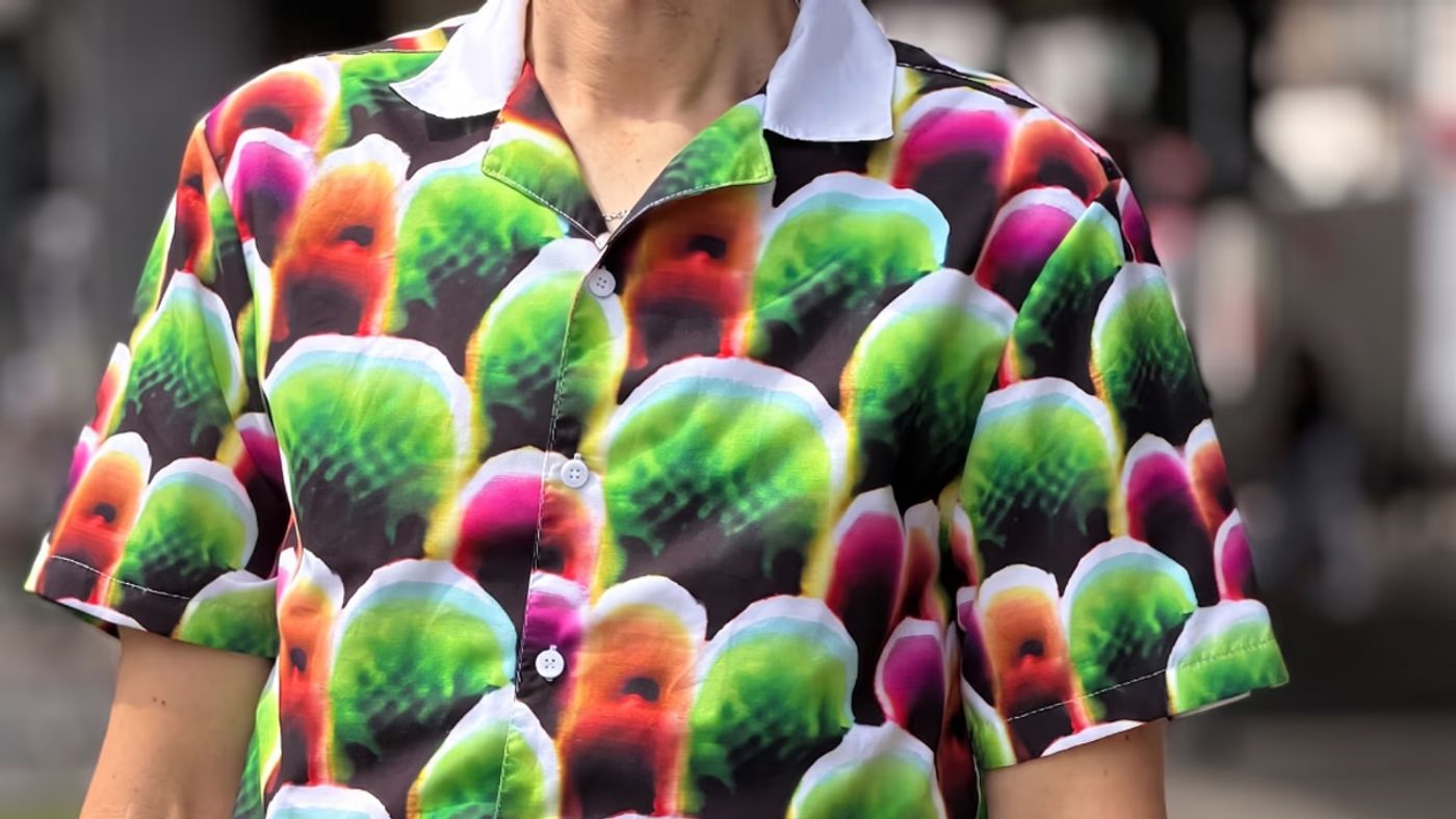 Camisa hawaiana anti IA de Weckert