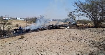 Una avioneta turística se estrelló en Nasca y dejó 13 muertos
