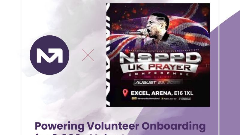 How NSPPD UK Manages 3,000+ Volunteers at ExCeL London with MyCo