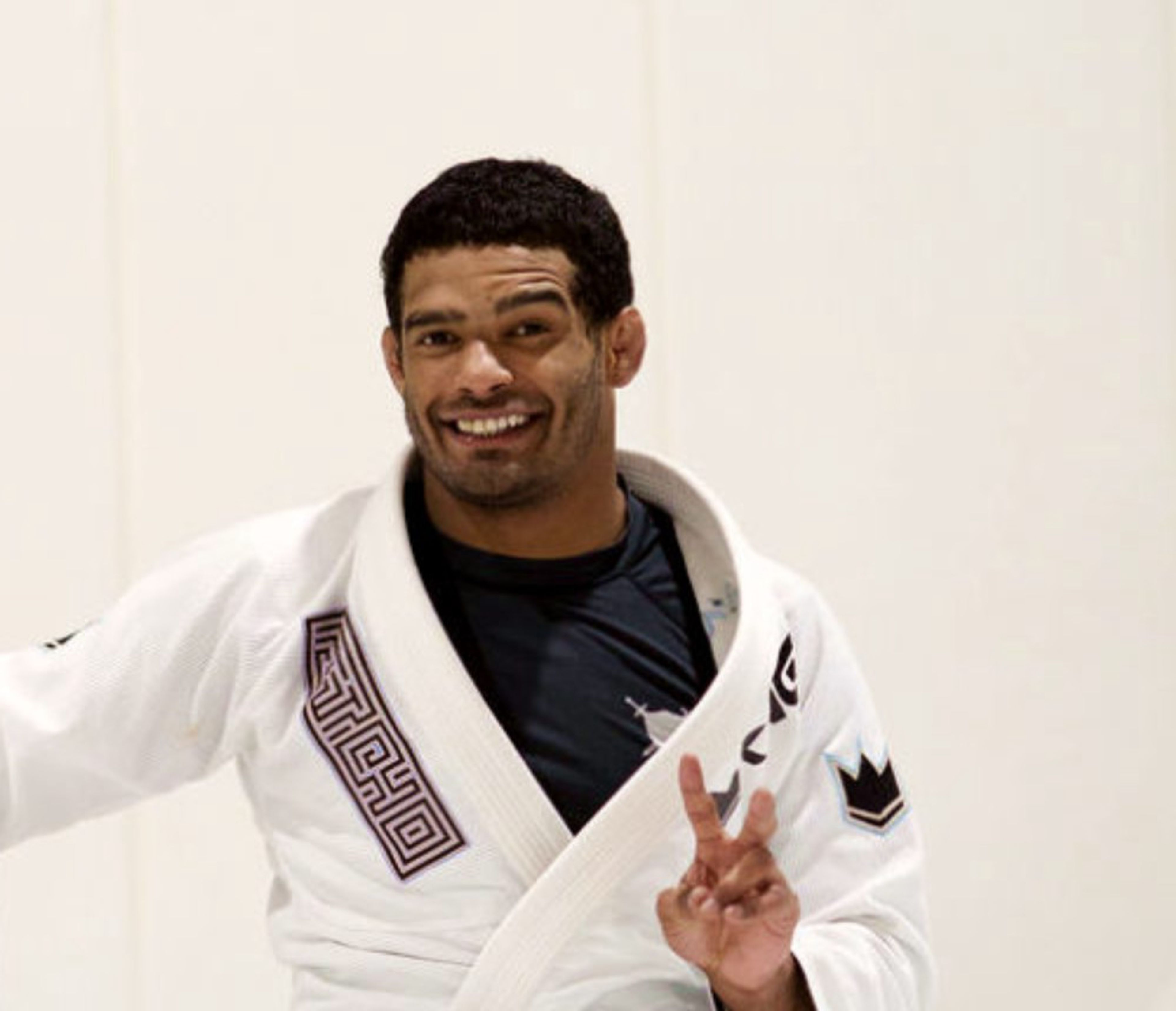 A black belt on the mat at Pace