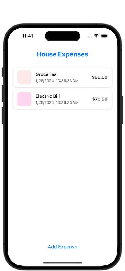 The default two expenses