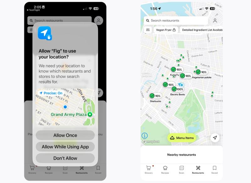 Fig location with expo